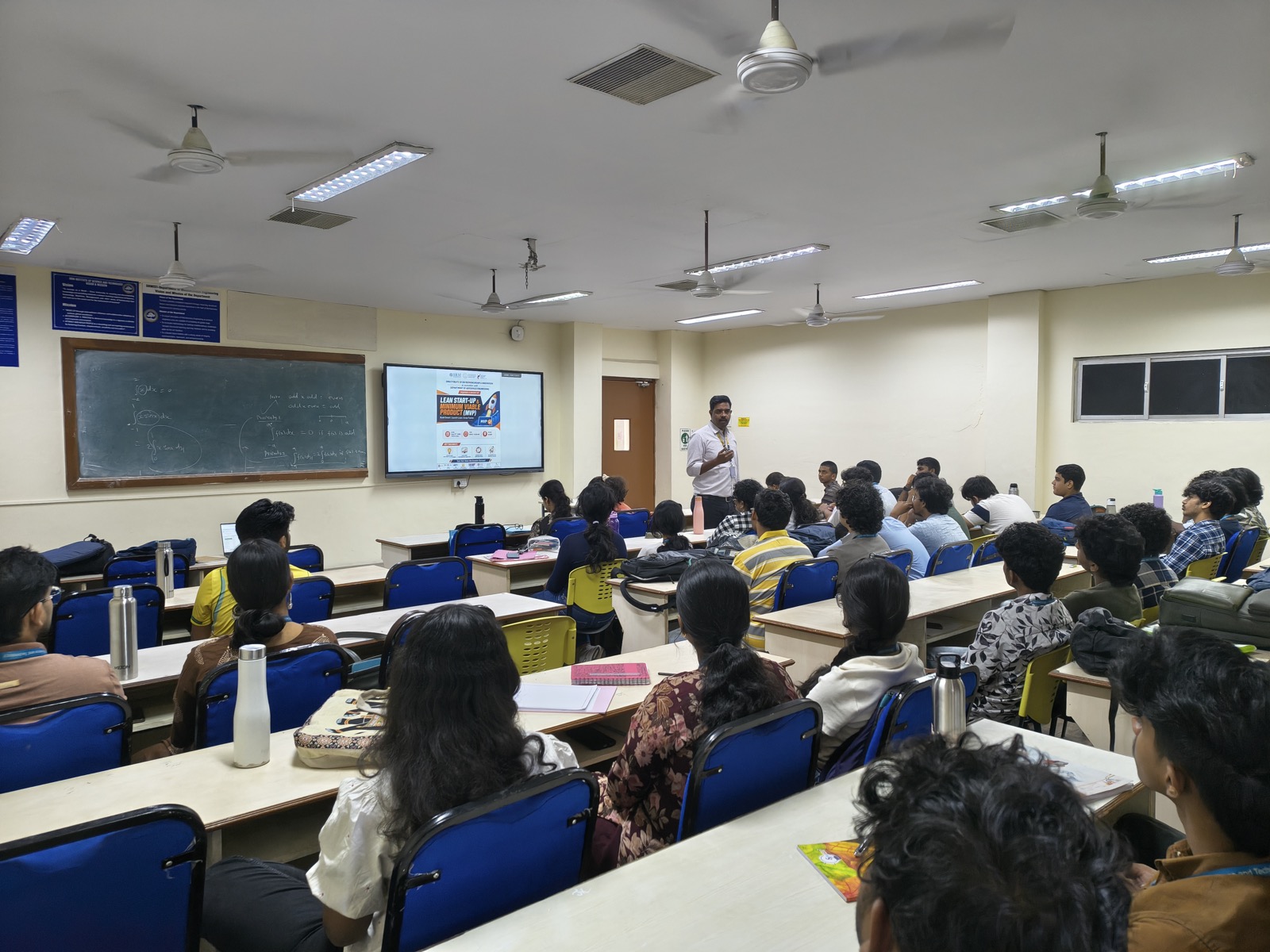 Participants at the Lean Start-Up and MVP session with the Department of Aerospace Engineering