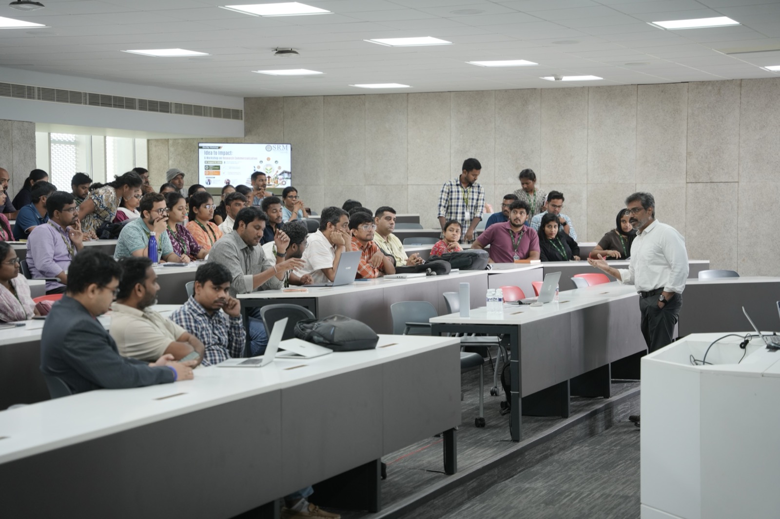 Idea to Impact workshop on research commercialization in session at SRM University-AP