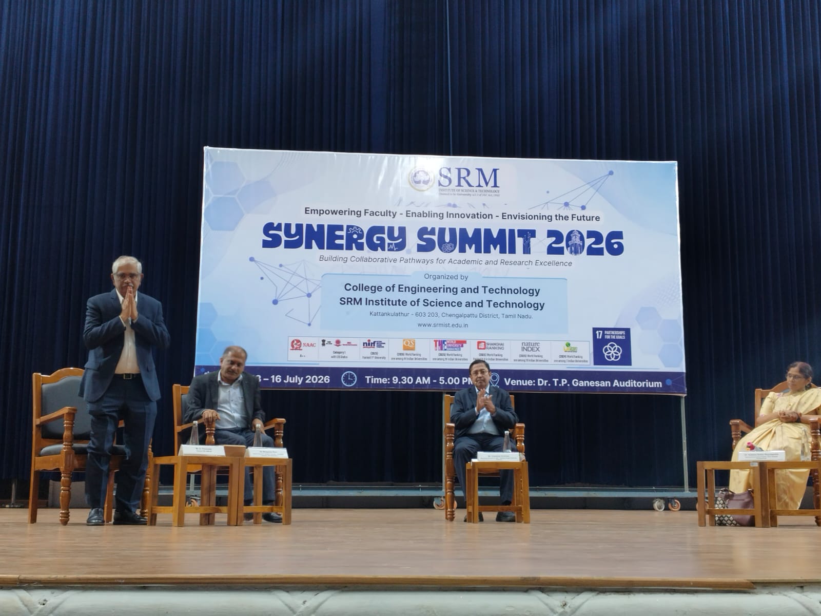 Panelists and moderator of the Patents to Product session at Synergy Summit 2026